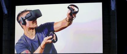 Presentación del visor de Oculus VR en San Francisco este jueves.