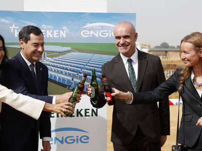 Heineken y Engie invierten 20 millones en una planta termosolar en Sevilla