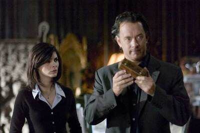 Tom Hanks y Audrey Tautou, en una imagen de <i>El código Da Vinci,</i> de Ron Howard.