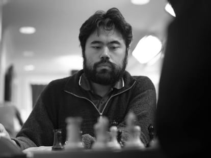 Hikaru Nakamura, durante el Campeoanto de EEUU de 2019 en el Clun de Ajedrez de San Luis (Misuri, EEUU)