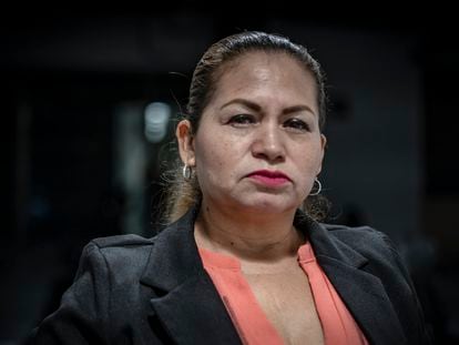 Cecilia Flores, en entrevista para EL PAÍS, el 9 de febrero de 2022.