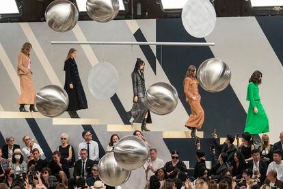 Desfile de la colección de alta costura otoño/invierno 2023 de Chanel, el 5 de julio en París.