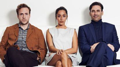 Rafe Spall, Oona Chaplin y Jon Hamm estarán en el capítulo especial de Navidad de 'Black Mirror'.