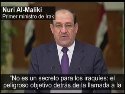 Al Maliki rechaza la formación de un Gobierno de unidad de emergencia en Irak.