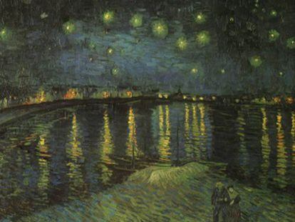 'Noche estrellada sobre el Ródano', de Van Gogh.