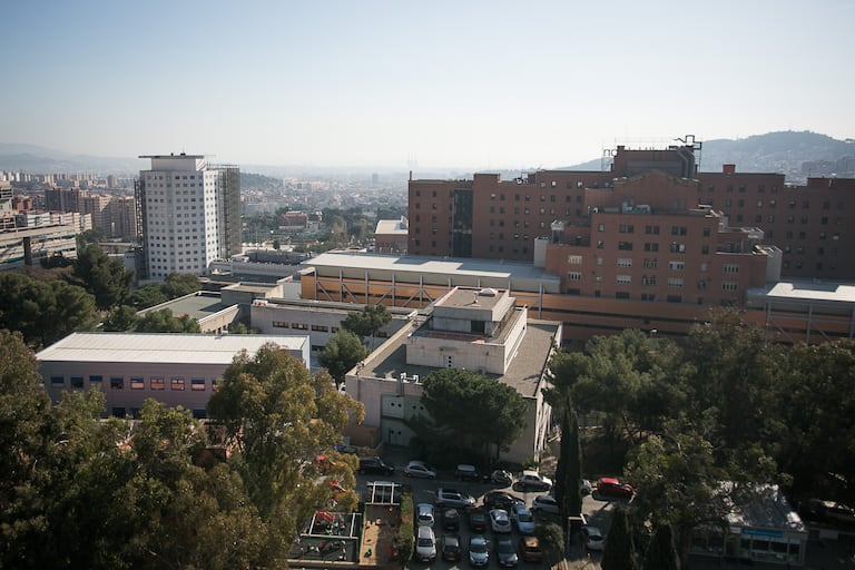 Vista general del Hospital Vall d'Hebron, en Barcleona.