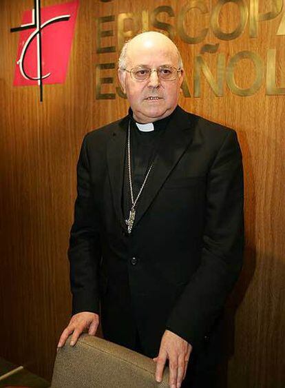 Ricardo Blázquez, presidente de la CEE y obispo de Bilbao.