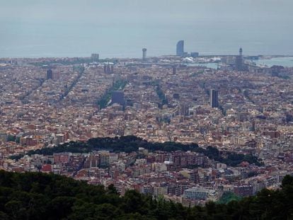 Vista de la ciutat de Barcelona la setmana passada.