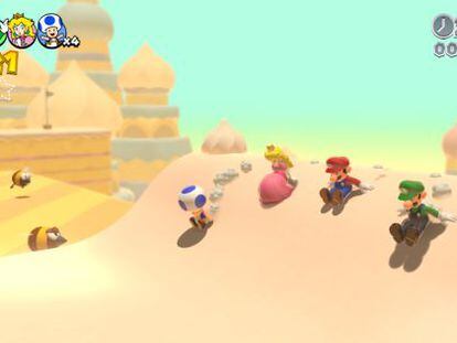 Mario y compa&ntilde;&iacute;a vuelve a Wii U en tres dimensiones.