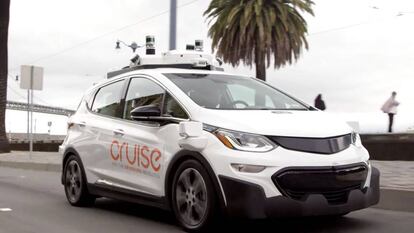 Los taxis autónomos de Cruise, perteneciente a General Motors.