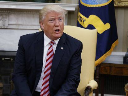 El presidente de Estados Unidos, Donald Trump.