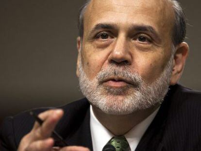 El presidente de la Reserva Federal estadounidense, Ben Bernanke