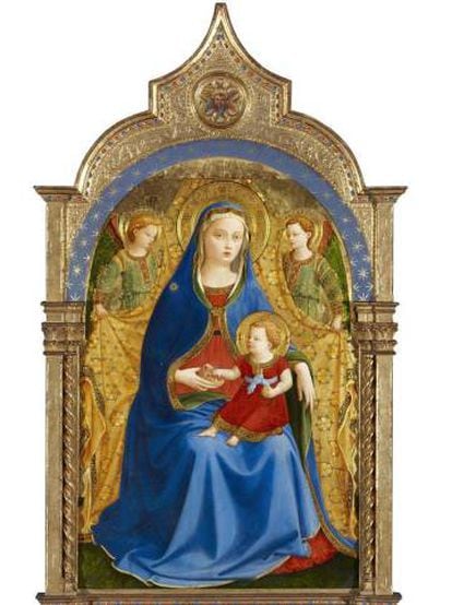 'La Virgen de La Granada' de Fra Angelico.