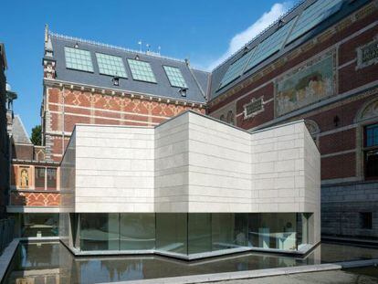 El nuevo Rijksmuseum de &Aacute;msterdam, obra de los arquitectos sevillanos Antonio Cruz y Antonio Ortiz.