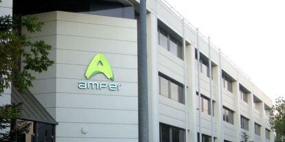 Edificio de Amper en Tres Cantos. 