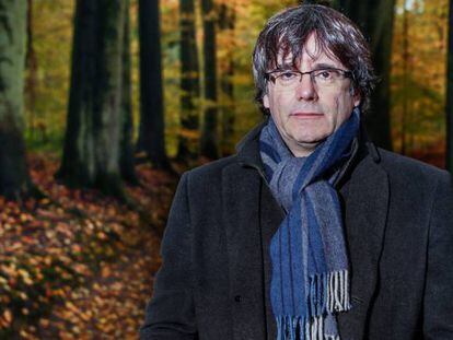 El ex president de la Generalitat, Carles Puigdemont, en B&eacute;lgica.