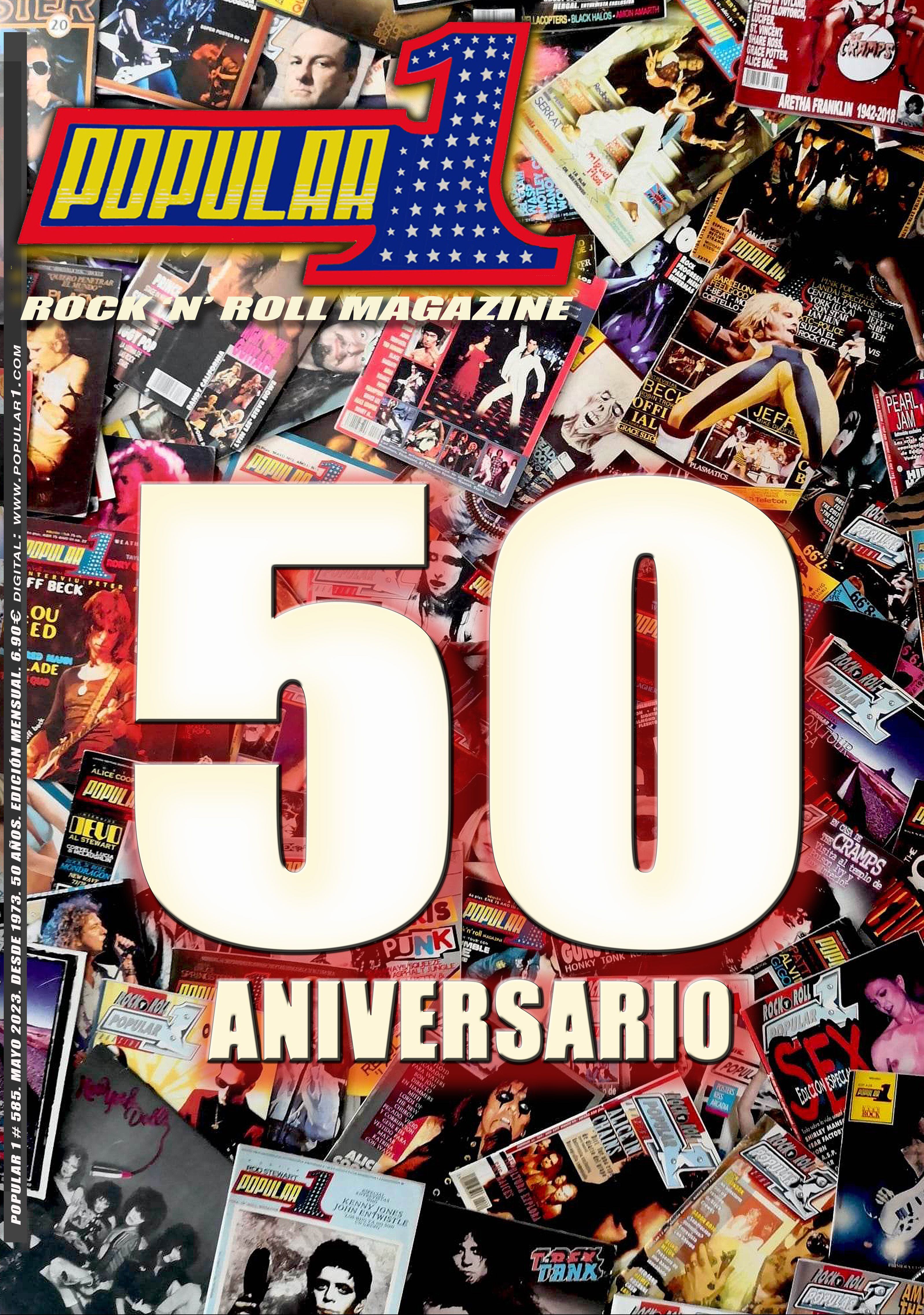 El especial 50 aniversario de 'Popular 1', que se ha publicado recientemente. 