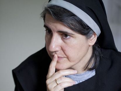 La monja benedictina Teresa Forcades. 