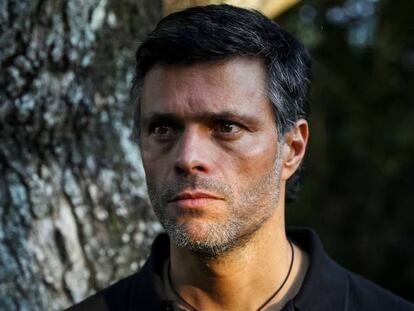 El líder opositor venezolano Leopoldo López