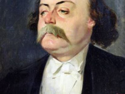 retrato de Flaubert por Giraud.