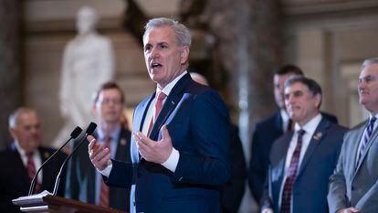 Speaker of the House Kevin McCarthy, in Washington on March 10, 2023.