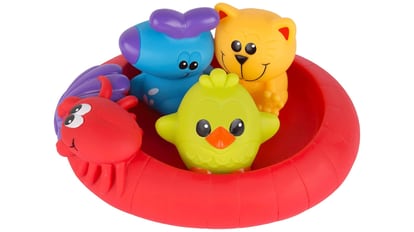 Set juguetes para el baño - 10 figuras