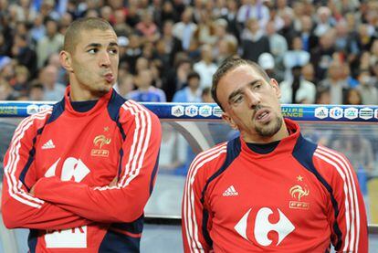 Ribéry y Benzema
