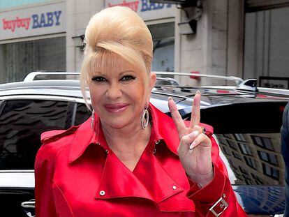 Ivana Trump en octubre de 2017 en Nueva York.