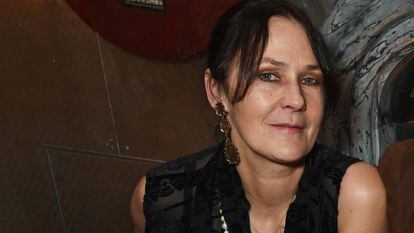 Lucy Birley en una fiesta en Londres en enero de 2017.