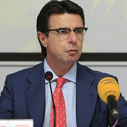 José Manuel Soria, ministro de Industria y Energía.