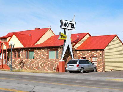 Imagen de un motel de Great Falls, la ciudad en la que Richard Brautigan creyó que se había quedado solo para siempre.