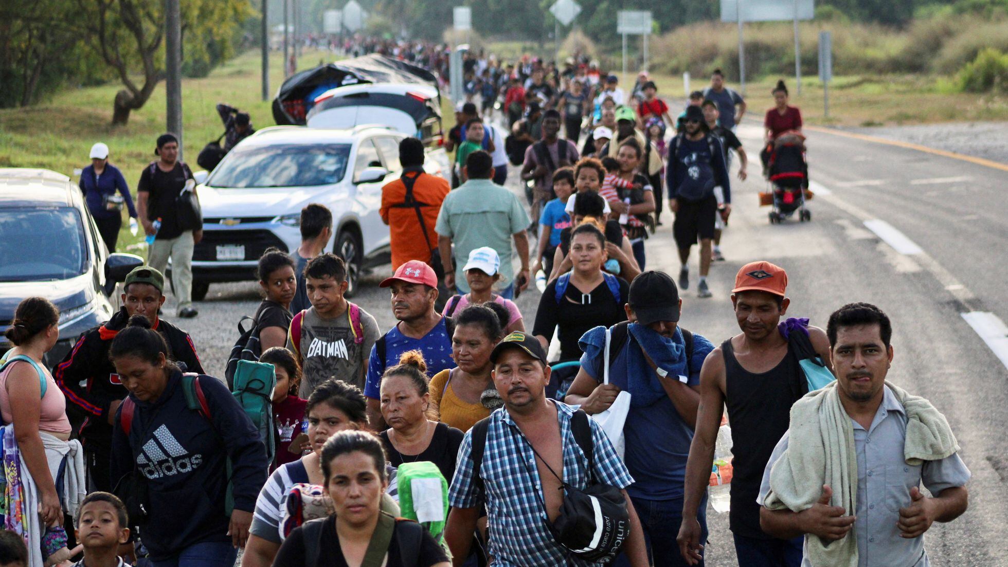 L pez Obrador asegura que la caravana de migrantes ha disminuido