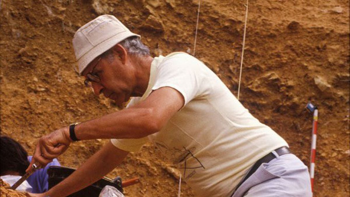 Emiliano en Atapuerca