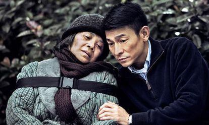 Deannie Yip y Andy Lau, en la pel&iacute;cula.