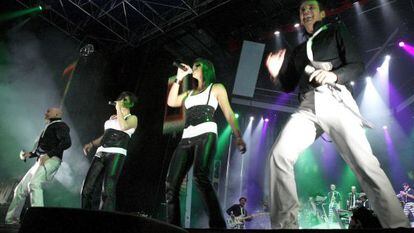 Actuación de la Orquesta Panorama en 2009.