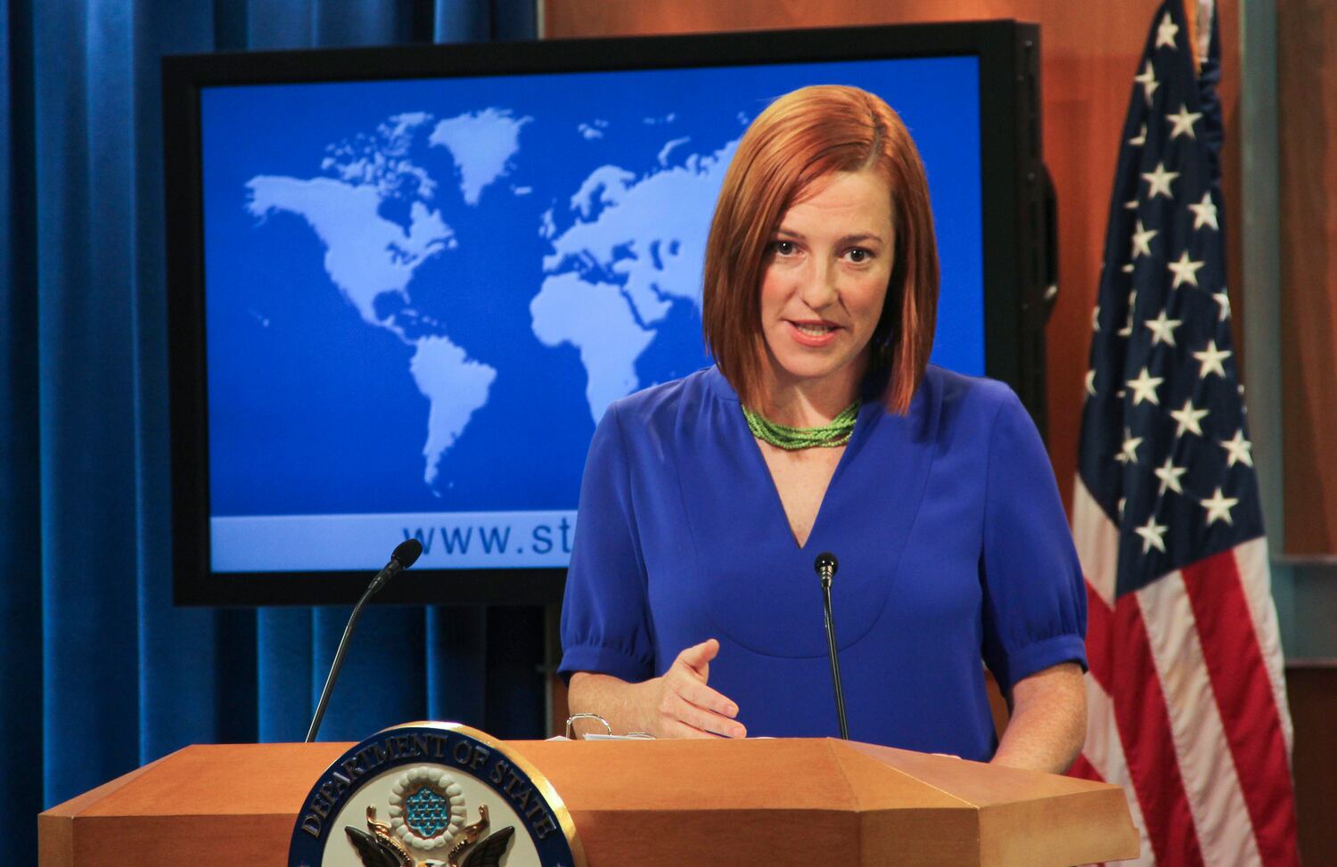 Jen Psaki, nominada como portavoz de la Casa Blanca