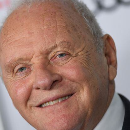 Anthony Hopkins, en el estreno de 'Los dos papas' en el Teatro Chino de Hollywood en noviembre de 2019