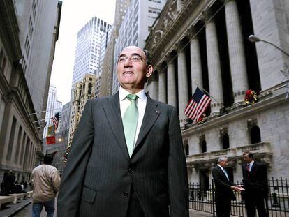 Ignacio Galán, presidente de Iberdrola, en Wall Street