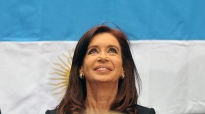 La presidenta argentina Cristina Fern&aacute;ndez