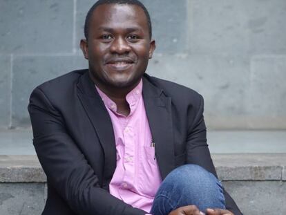 Alphonce Shiundu, editor de Africa Check, en Casa África.