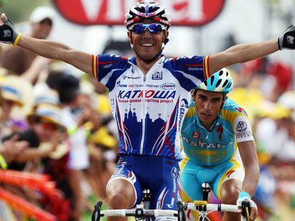 Purito en Mende su primera victoria en el Tour (2010)