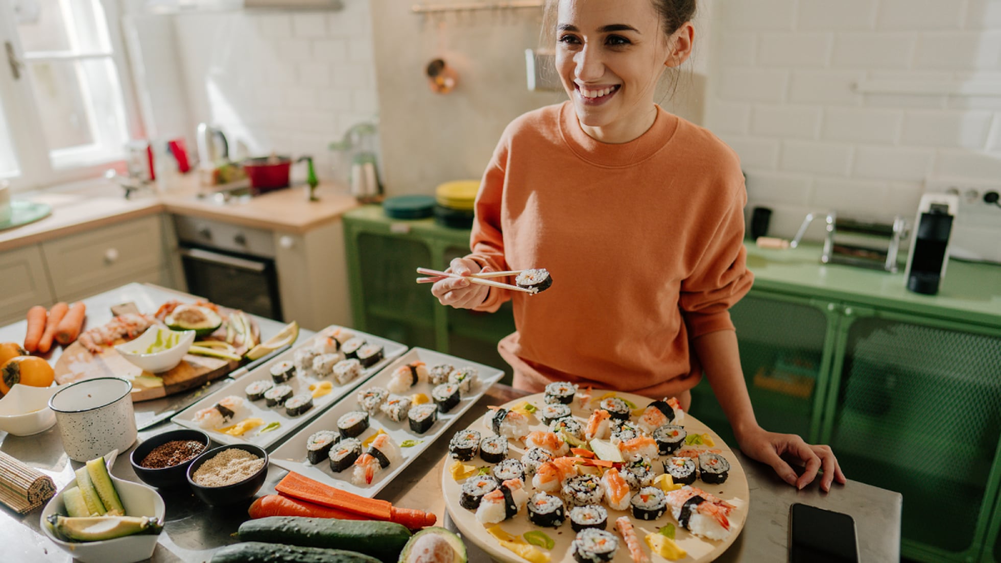 Los 5 mejores 'kits' para hacer sushi en casa como un chef