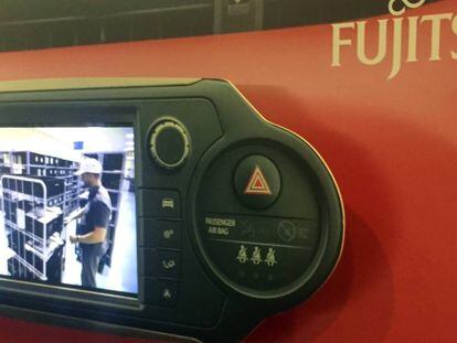 En la fábrica de Málaga Fujitsu fabrica equipos electrónicos para el automóvil, entre otros.
