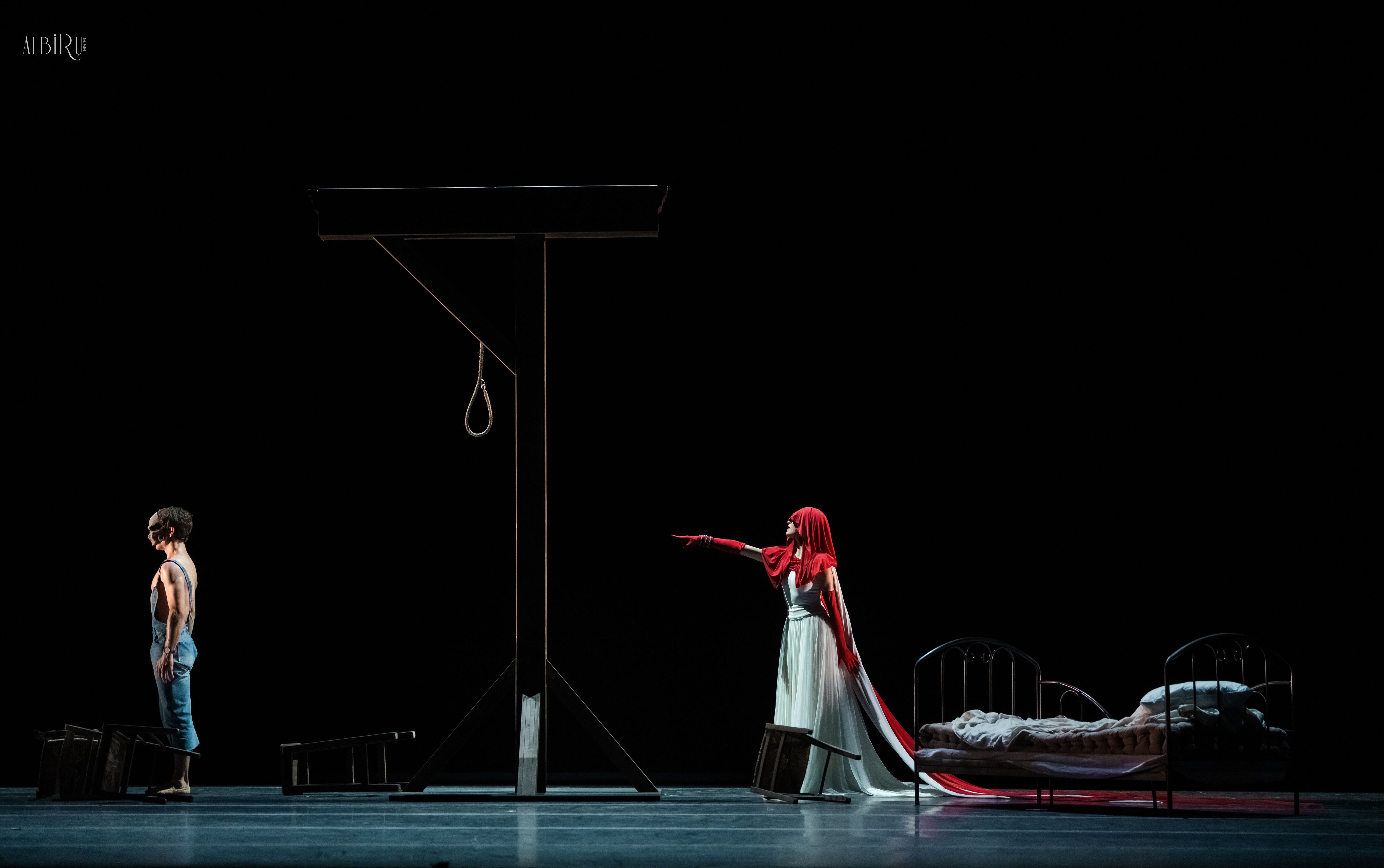 La obra 'Le jeune homme et la mort' en los Teatros del Canal.