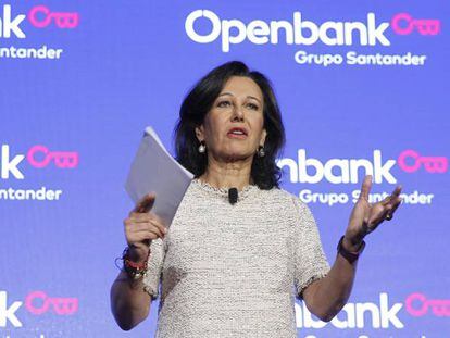 Ana Botín, presidenta de Banco Santander. 