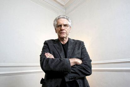El cineasta David Cronenberg, retratado en Madrid.