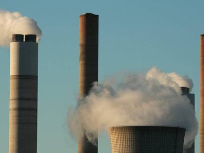 Planta de carb&oacute;n de Georgia Power en Juliette (Georgia, EE UU).