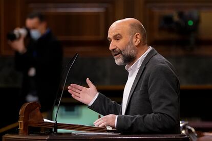 Néstor Rego, en el Congreso en 2021.