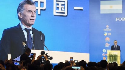 Macri, de visita en China.