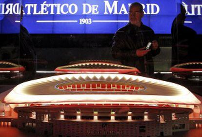 Presentación del nuevo estadio del Atlético de Madrid que se construirá sobre el estadio de La Peineta